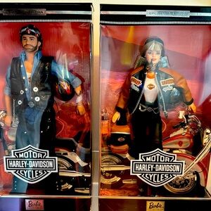 Harley Davidson collectable Barbie Dolls